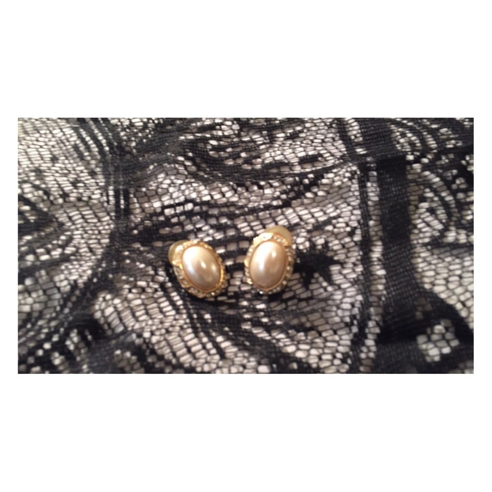 💫 pearl earrings 💫